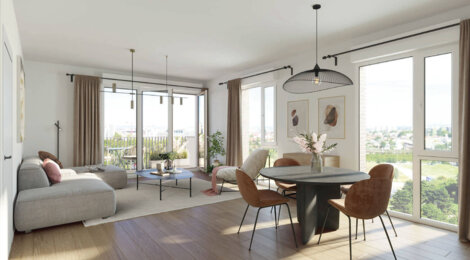 Programme immobilier neuf NOUVEAU REGARD - Villejuif  proche métro vers Paris (94800) - Référence : 8860