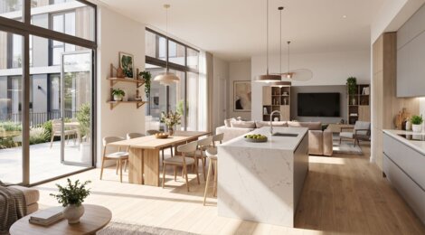 Programme immobilier neuf TERRASSES LAMARTINE - Villejuif quartier Lebon-Lamartine proche tram T7 (94800) - Référence : 17840