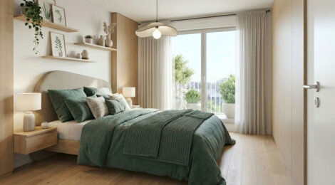 Programme immobilier neuf RIVE NATURE - Villeneuve-la-Garenne près place commerçante (92390) - Référence : 16139