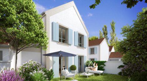 Programme immobilier neuf LES ALLÉES DE VILLENEUVE - Villeneuve-le-Comte : Résidence avec jardins et isolation RT 2012 proche des parcs d’attractions (77174) - Référence : 1746