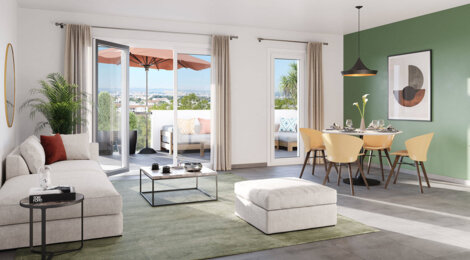 Programme immobilier neuf Seinographic - Villeneuve-Saint-Georges : logements neufs sécurisés et verdoyants proche des transports (94190) - Référence : 15102