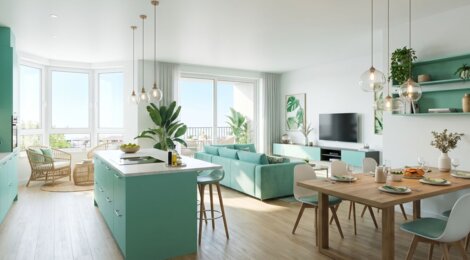 Programme immobilier neuf Seinographic - Villeneuve-Saint-Georges : logements neufs sécurisés et verdoyants proche des transports (94190) - Référence : 15102