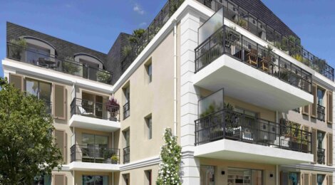 Programme immobilier neuf RÉSIDENCE DES COTEAUX - Villennes-sur-Seine : Résidence studio–T4 avec cadre résidentiel et confort optimisé proche des commodités (78670) - Référence : 14738
