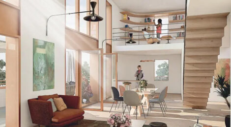 Programme immobilier neuf REFLET SEINE - Vitry-sur-Seine à 11 min à pied du RER C (94400) - Référence : 18409