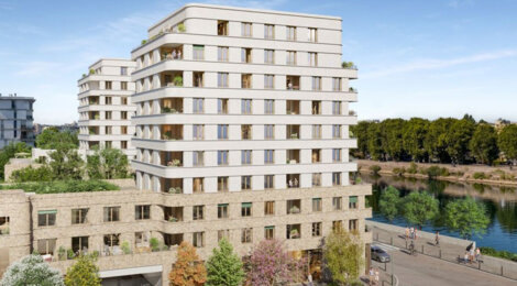 Programme immobilier neuf Seine & Ciel - Vitry-sur-Seine RER C et berges de Seine à pied (94400) - Référence : 18282