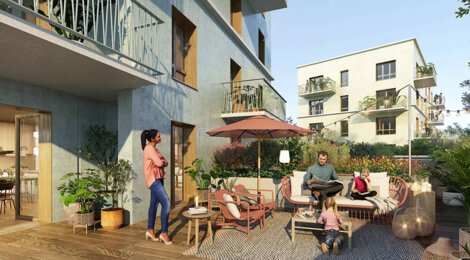 Programme immobilier neuf ORIGINE - Vitry-sur-Seine résidence proche du RER C (94400) - Référence : 17008