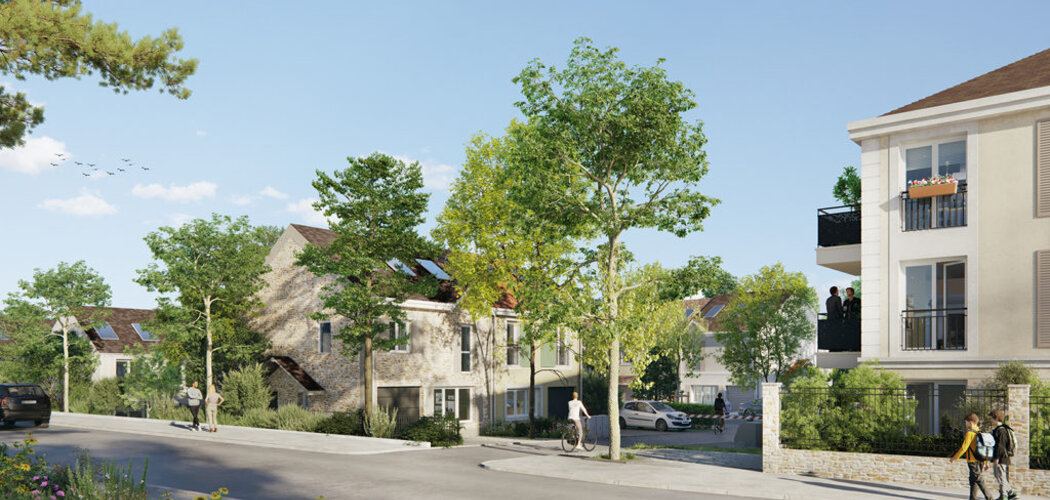 Programme immobilier neuf LE CLOS DU BOIS 1 et 2 - Andilly : Résidence T2–T5 avec cadre forestier et confort optimisé proche des commodités (95580) - Référence : 14594