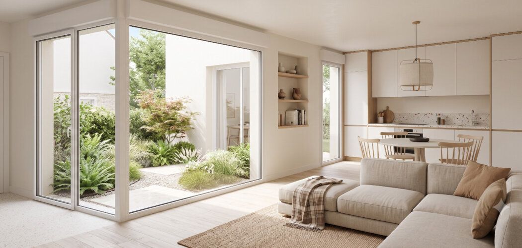 Programme immobilier neuf LE CLOS DU BOIS 1 et 2 - Andilly : Résidence T2–T5 avec cadre forestier et confort optimisé proche des commodités (95580) - Référence : 14594