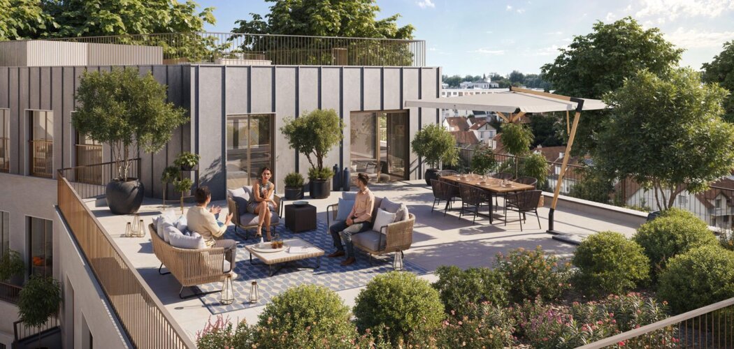 Programme immobilier neuf HERITAGE - Antony logements du 1 au 5 pièces dans les Hauts-de-Seine (92160) - Référence : 17848