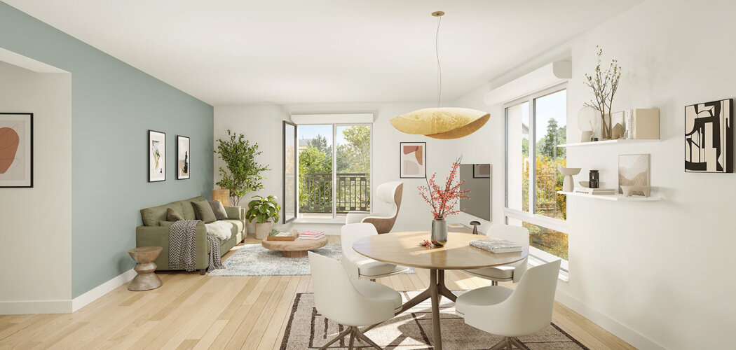 Programme immobilier neuf Villa Molière - Antony secteur résidentiel  à 9 minutes de la gare RER B (92160) - Référence : 13472