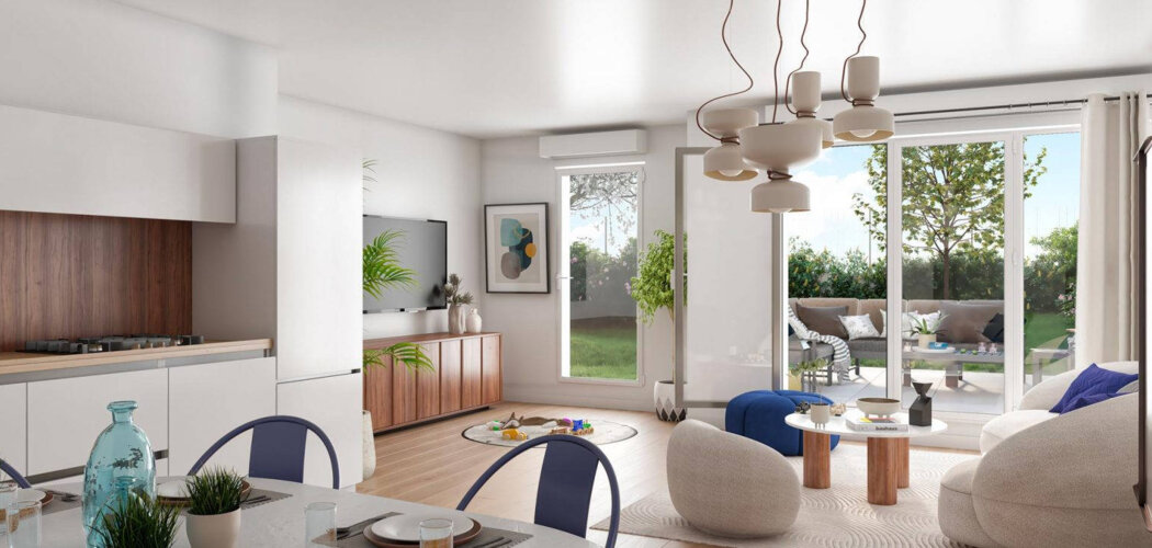 Programme immobilier neuf L'Eclat - Arcueil : résidence neuve en bordure de Paris, confort et accès privilégié aux espaces verts (94110) - Référence : 18137