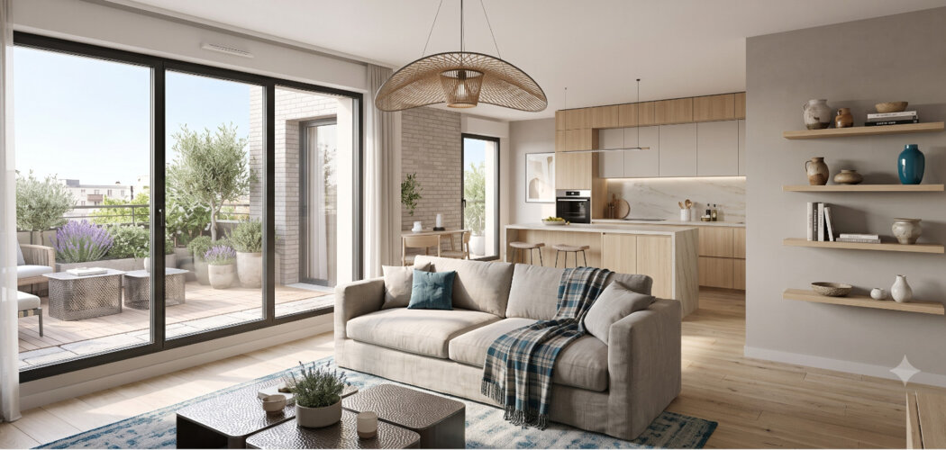 Programme immobilier neuf VILLA NYMPHEA - Argenteuil : logements neufs lumineux et sécurisés proche de la gare (95100) - Référence : 14881