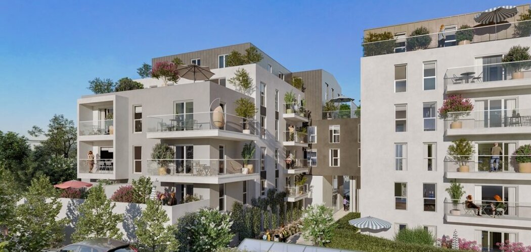Programme immobilier neuf PASSAGE DE LUTECE - Argenteuil : logements neufs sécurisés et verdoyants proche du Tram 2 (95100) - Référence : 18228