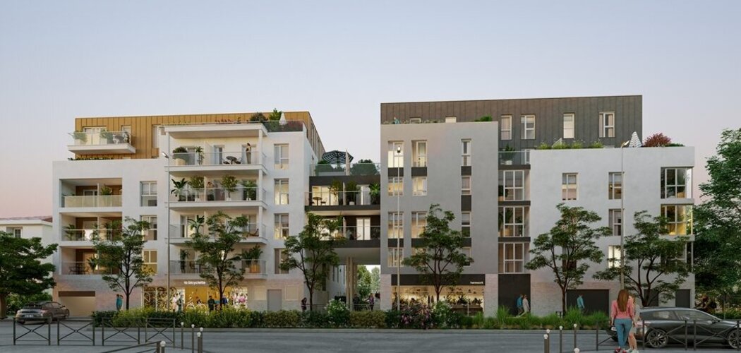 Programme immobilier neuf PASSAGE DE LUTECE - Argenteuil : logements neufs sécurisés et verdoyants proche du Tram 2 (95100) - Référence : 18228