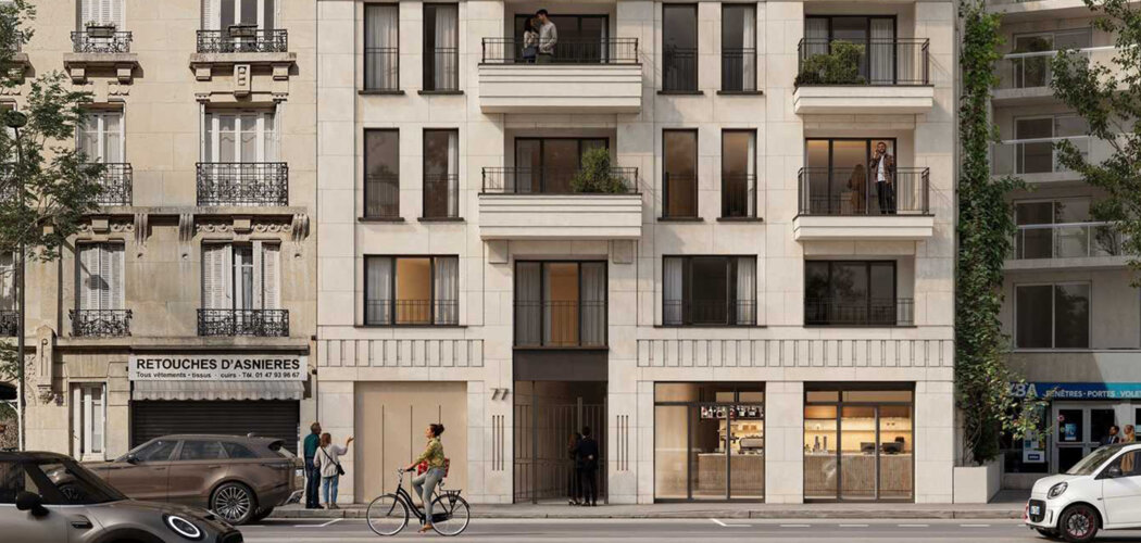 Programme immobilier neuf 77 MARNE - Asnières-sur-Seine résidence neuve près Transilien J et L (92600) - Référence : 17882