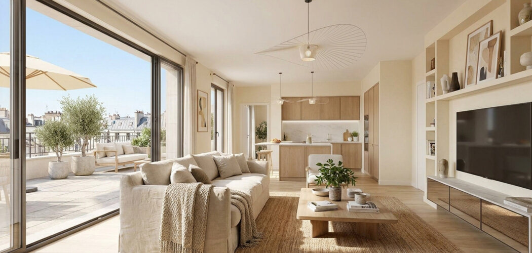 Programme immobilier neuf 77 MARNE - Asnières-sur-Seine résidence neuve près Transilien J et L (92600) - Référence : 17882
