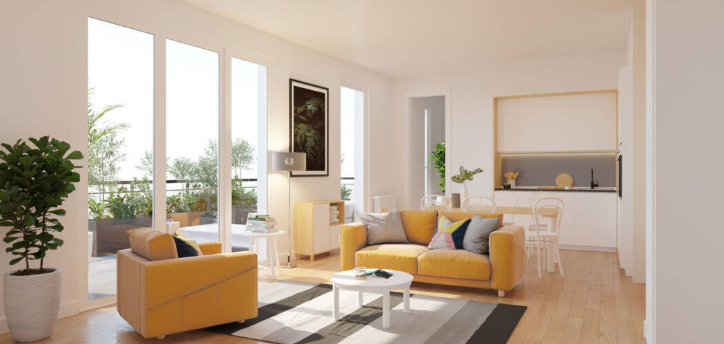 Programme immobilier neuf VILLA CAPUCINE - Aubervilliers aux portes de Paris proche de 3 gares (93300) - Référence : 16454