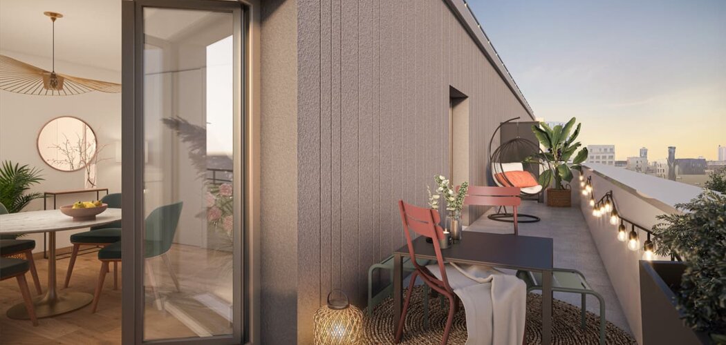 Programme immobilier neuf EQUINOXE - Aubervilliers : logements neufs du studio au T5 proche du RER B (93300) - Référence : 15847