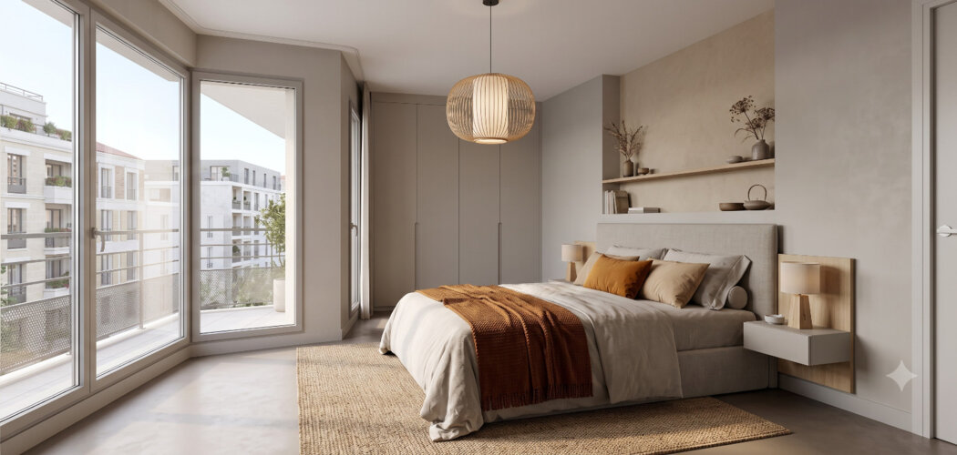 Programme immobilier neuf JARDINS DU LANDY - Aubervilliers : logements neufs sécurisés et verdoyants proche des commodités (93300) - Référence : 15559