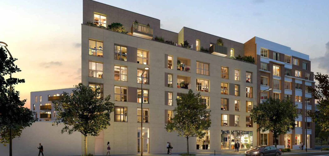 Programme immobilier neuf 54 République - Aubervilliers : Résidence studio–T4 avec cadre urbain et confort optimisé proche des commodités (93300) - Référence : 14464