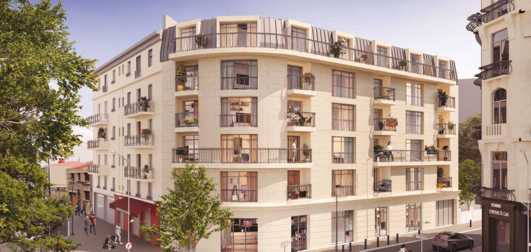 Programme immobilier neuf Le Vaillant - Aubervilliers : Résidence T2–T4 avec cadre urbain et confort optimisé proche des commodités (93300) - Référence : 18021