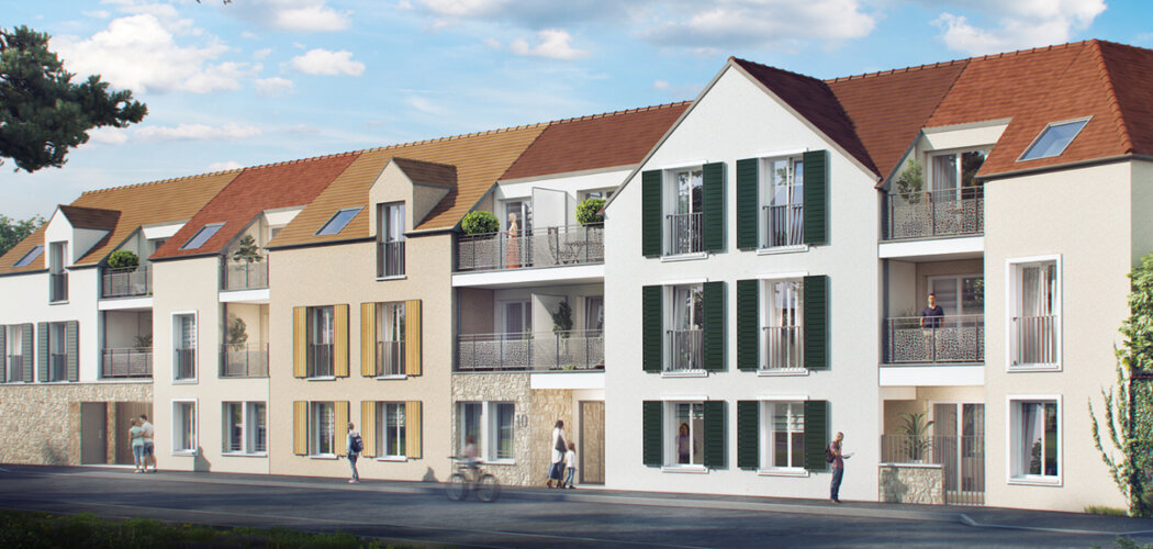 Programme immobilier neuf Symbiose - Ballainvilliers résidence avec terrasses près du tramway (91160) - Référence : 18216