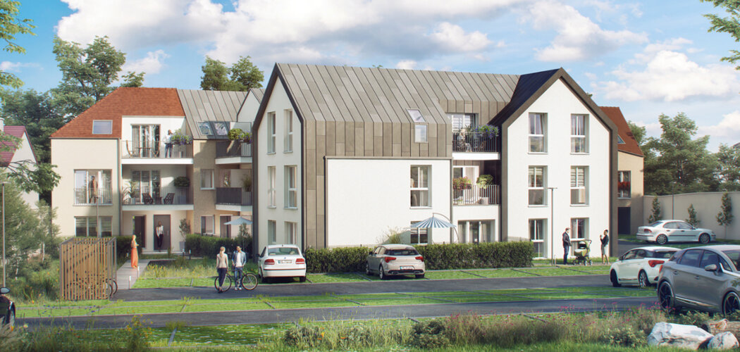 Programme immobilier neuf Symbiose - Ballainvilliers résidence avec terrasses près du tramway (91160) - Référence : 18216
