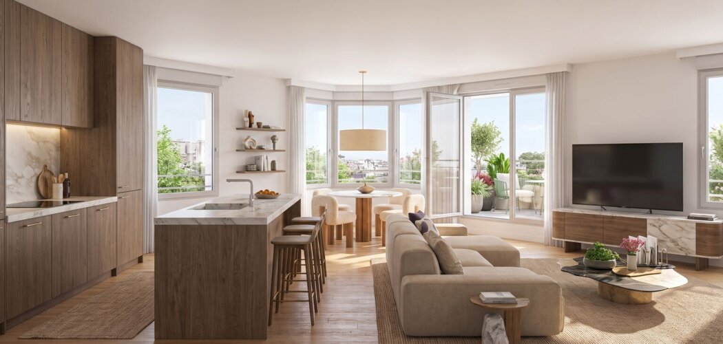 Programme immobilier neuf AURORE - Bezons logements du studio au 5 pièces aux portes de Paris (95870) - Référence : 17822