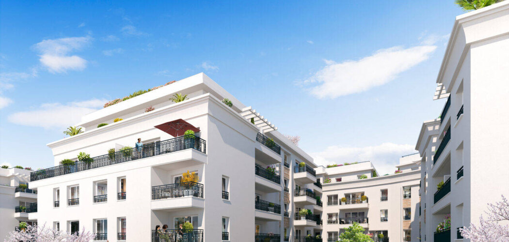 Programme immobilier neuf Square Art Déco - Bezons : Résidence T2–T4 avec cadre résidentiel et confort optimisé proche des transports (95870) - Référence : 17171