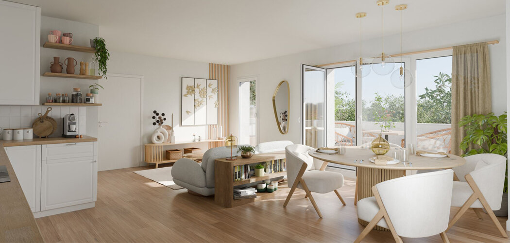 Programme immobilier neuf ESTRELLA - Bobigny à 500 m de la future gare Drancy-Bobigny (93000) - Référence : 17775