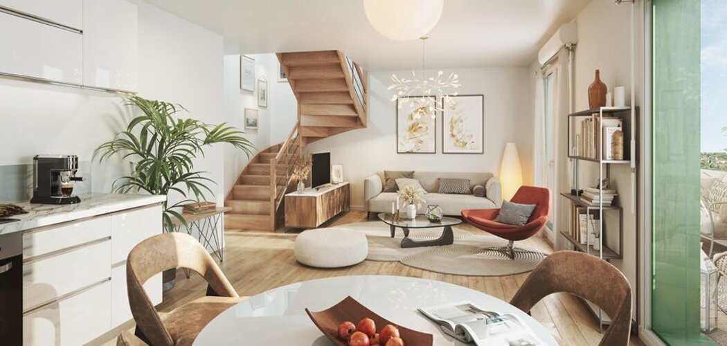 Programme immobilier neuf Arborea - Boissy-Saint-Léger RER A à pied et Paris à 28 min (94470) - Référence : 18642