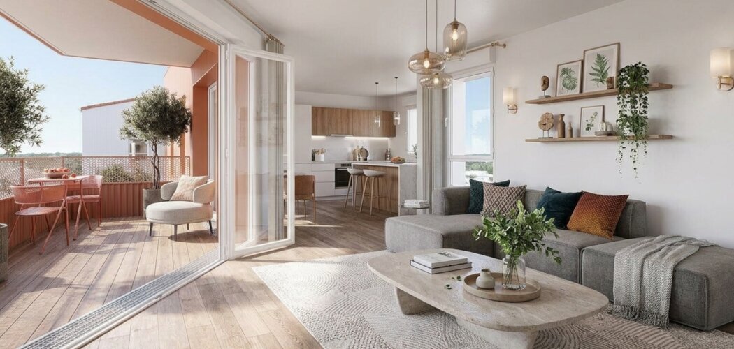 Programme immobilier neuf CARRÉ NOYER - Appartements - Bondoufle au coeur de la ZAC Grand Parc (91070) - Référence : 16548