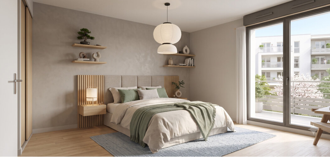 Programme immobilier neuf CASTANEA - Bouffémont : logements neufs sécurisés et verdoyants proche des commodités (95570) - Référence : 15579
