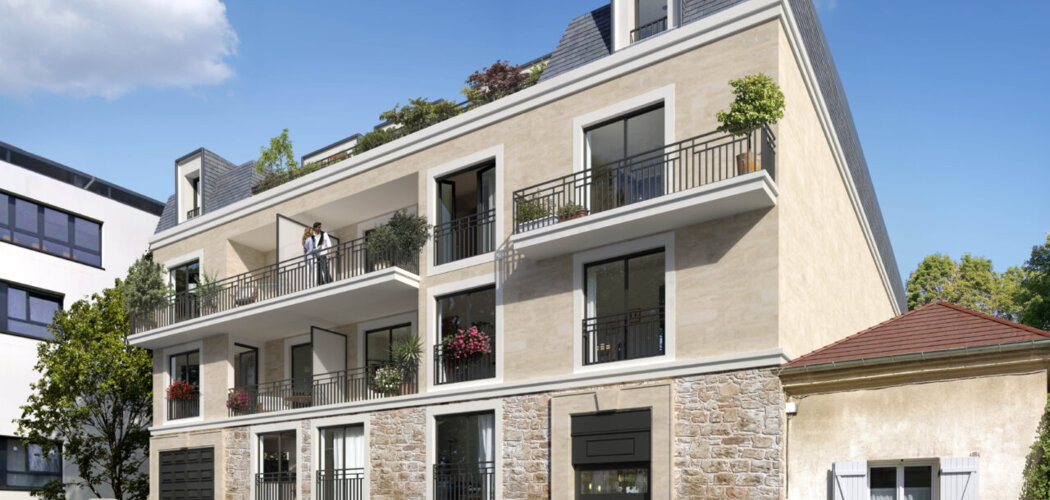 Programme immobilier neuf Villa Condorcet - Bourg-La-Reine : logements neufs T2–T3 proche du centre-ville et du RER B (92340) - Référence : 8699
