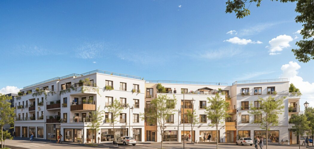 Programme immobilier neuf Belvédère Charles Christofle - Brunoy cœur de ville à proximité du Château de la Maison des Arts (91800) - Référence : 16503