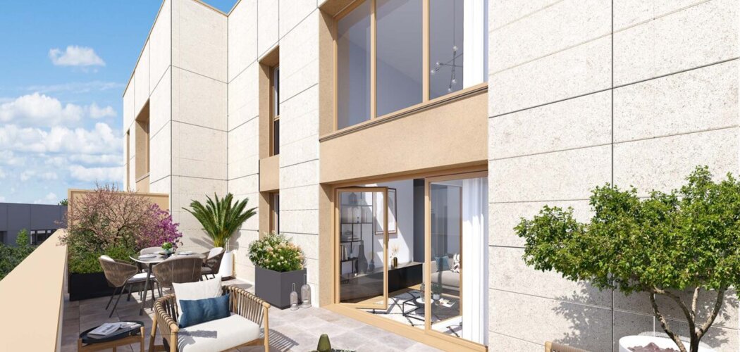 Programme immobilier neuf Résidence Green Life 3 - Bussy-Saint-Georges : logements neufs T2–T5 proche du RER A et des commerces (77600) - Référence : 15801