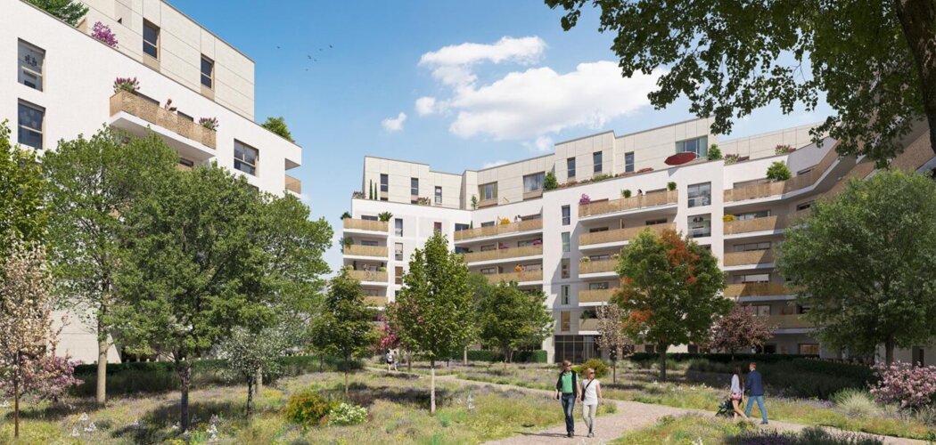 Programme immobilier neuf Résidence Green Life 3 - Bussy-Saint-Georges : logements neufs T2–T5 proche du RER A et des commerces (77600) - Référence : 15801