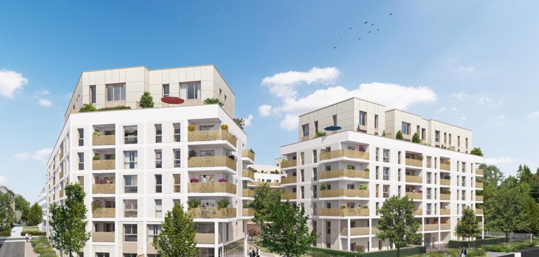 Programme immobilier neuf Résidence Green Life 3 - Bussy-Saint-Georges : logements neufs T2–T5 proche du RER A et des commerces (77600) - Référence : 15801