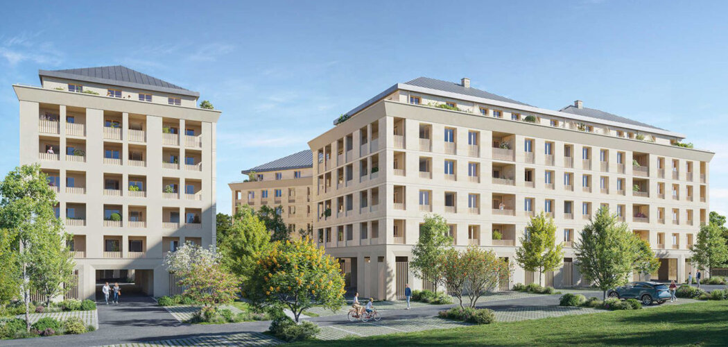 Programme immobilier neuf VILLA FARNESE - Bussy-Saint-Georges RER A et Paris facilement accessibles (77600) - Référence : 18517