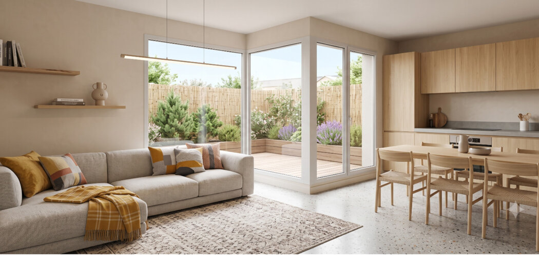 Programme immobilier neuf LES JARDINS DE MONTESPAN - TR Libre - Bussy-Saint-Georges : Résidence studio–T4 avec cadre résidentiel et confort optimisé proche des commodités (77600) - Référence : 14712