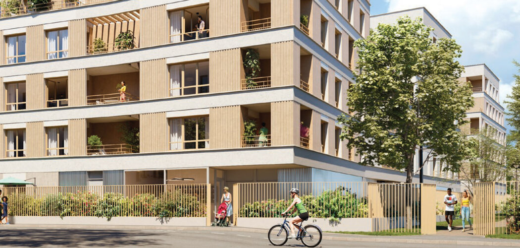 Programme immobilier neuf Sillage (95) - Cergy en plein  quartier de Sainte-Apolline (95000) - Référence : 16769