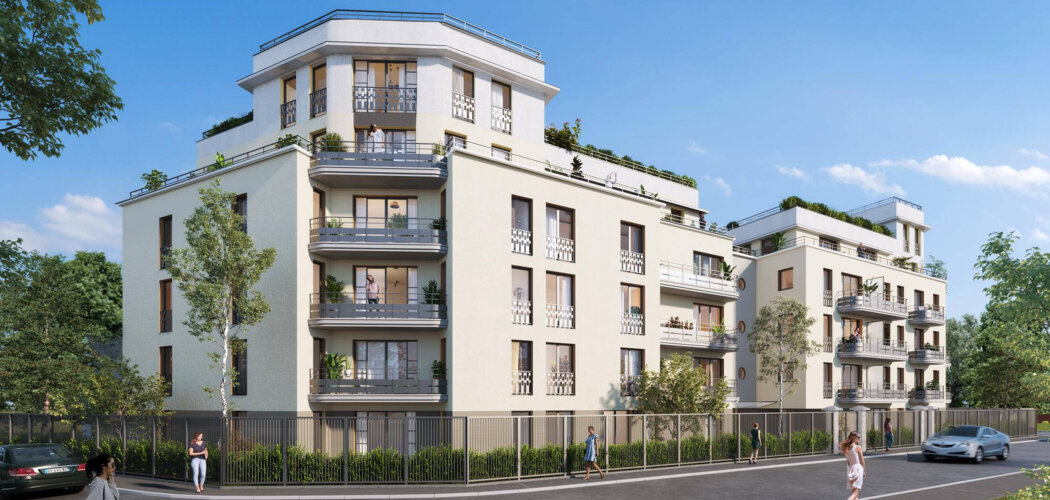 Programme immobilier neuf ELEGANCIA - Champigny-sur-Marne : logements neufs sécurisés et lumineux proche de la Marne (94500) - Référence : 14965