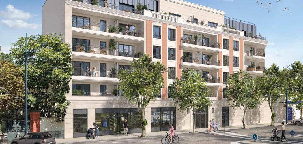 Programme immobilier neuf Duo Verde - Champigny-sur-Marne proche RER A à 11 minutes en bus (94500) - Référence : 16671