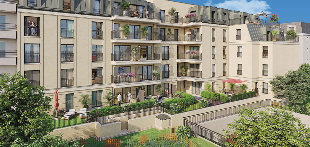 Programme immobilier neuf 21 SACLAY - Châtenay-Malabry à deux pas du  tramway T10 (92290) - Référence : 16615