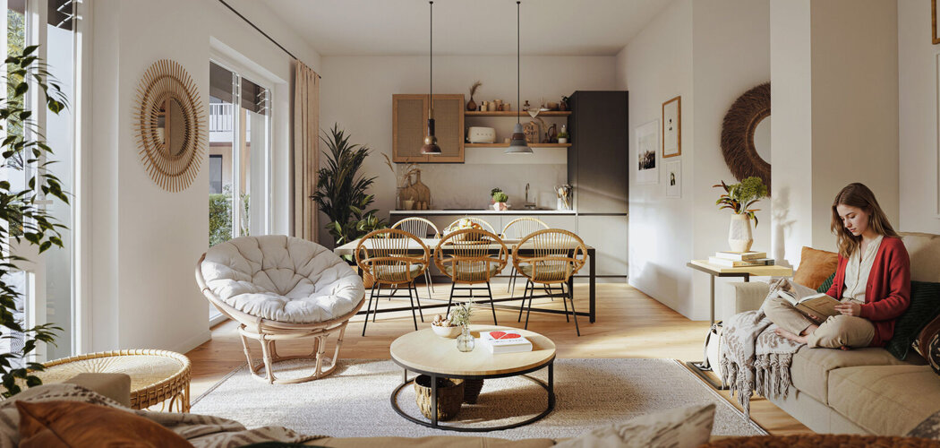 Programme immobilier neuf Rooj-Lumière - Chatou logements du 2 au 4 pièces aux portes de Paris (78400) - Référence : 17855