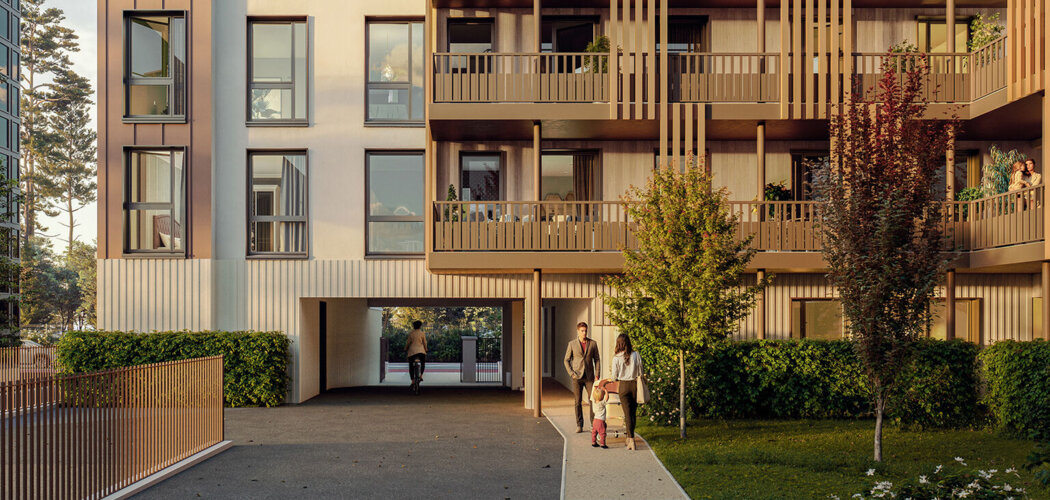 Programme immobilier neuf Rooj-Lumière - Chatou logements du 2 au 4 pièces aux portes de Paris (78400) - Référence : 17855