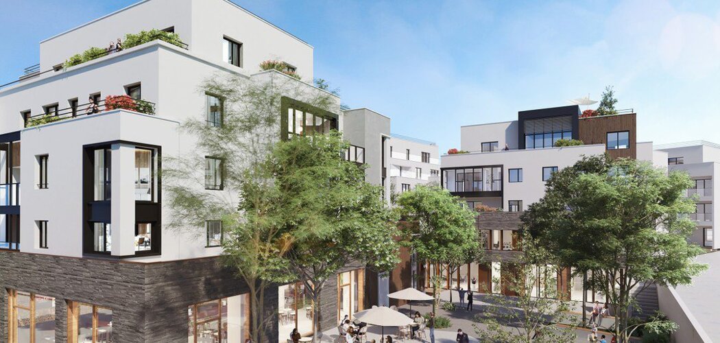 Programme immobilier neuf Le Patio des Artistes - Chatou : Résidence T2–T5 avec cadre intimiste et confort optimisé proche des espaces verts (78400) - Référence : 14244