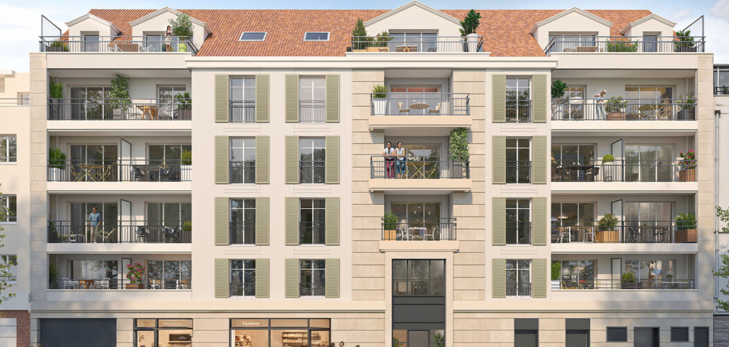 Programme immobilier neuf L'ATRIUM - Chennevières-sur-Marne RER A accessible en bus (94430) - Référence : 18266