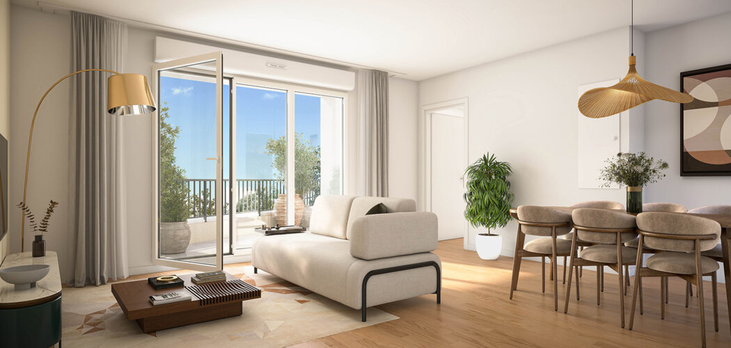 Programme immobilier neuf L'ATRIUM - Chennevières-sur-Marne RER A accessible en bus (94430) - Référence : 18266