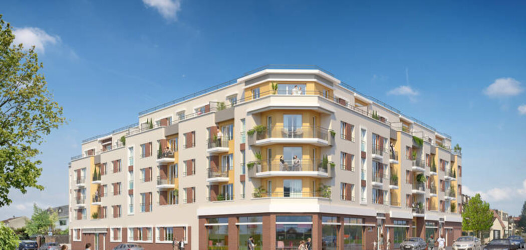 Programme immobilier neuf L'ENVERS - Chennevières-sur-Marne : Résidence studio–T4 avec cadre classique et confort optimisé proche des commodités (94430) - Référence : 6428